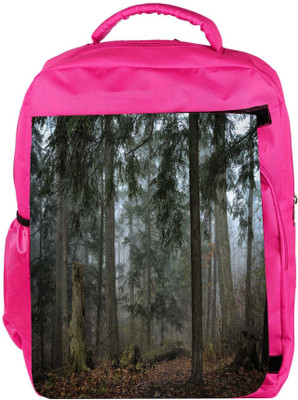

Snoogg Eco Friendly Canvas Dried And Broken Tree Designer Backpack Rucksack School Travel Unisex Casual Canvas Bag Bookbag Satchel 5 L Backpack(Pink)