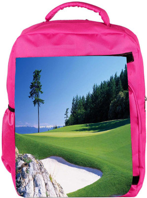 

Snoogg Eco Friendly Canvas Pure Nature Designer Backpack Rucksack School Travel Unisex Casual Canvas Bag Bookbag Satchel 5 L Backpack(Pink)