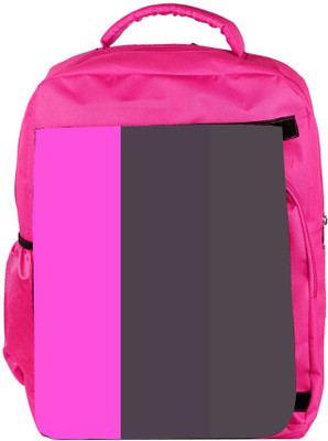 

Snoogg Eco Friendly Canvas Multicolor Pattern Designer Backpack Rucksack School Travel Unisex Casual Canvas Bag Bookbag Satchel 5 L Backpack(Pink)
