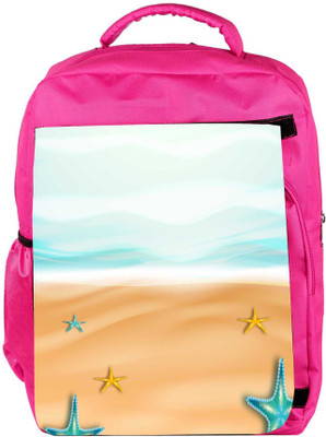 

Snoogg Eco Friendly Canvas Abstract Summer Background Backpack Rucksack School Travel Unisex Casual Canvas Bag Bookbag Satchel 5 L Backpack(Pink)