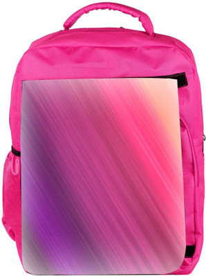 

Snoogg Eco Friendly Canvas Colorful Pattern Multicolor Designer Backpack Rucksack School Travel Unisex Casual Canvas Bag Bookbag Satchel 5 L Backpack(Pink)