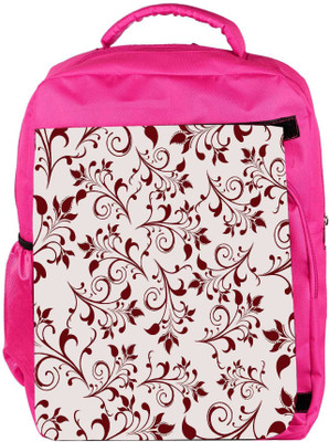 

Snoogg Eco Friendly Canvas Seamless Floral Pattern Abstract Background Backpack Rucksack School Travel Unisex Casual Canvas Bag Bookbag Satchel 5 L Backpack(Pink)
