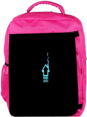 

Snoogg Eco Friendly Canvas House Music Designer Backpack Rucksack School Travel Unisex Casual Canvas Bag Bookbag Satchel 5 L Backpack(Pink)