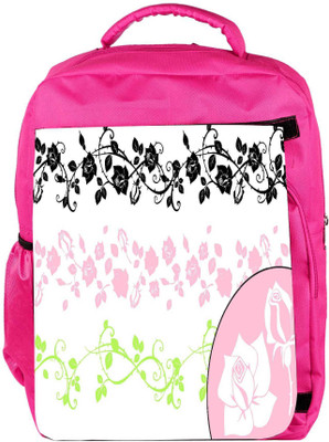 

Snoogg Eco Friendly Canvas A Set Of Decorative Brushes All The Brushes Are Separable From The Backgrou Backpack Rucksack School Travel Unisex Casual Canvas Bag Bookbag Satchel 5 L Backpack(Pink)