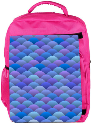 

Snoogg Eco Friendly Canvas Blue Waves In Japanese Style Backpack Rucksack School Travel Unisex Casual Canvas Bag Bookbag Satchel 5 L Backpack(Pink)
