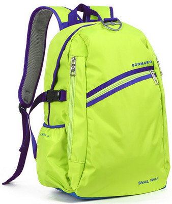 Bonmaro Snail Walk Apple Green 25 L Backpack(Green), #99ff00