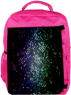 

Snoogg Eco Friendly Canvas Multicolor Honey Bee Pattern Designer Backpack Rucksack School Travel Unisex Casual Canvas Bag Bookbag Satchel 5 L Backpack(Pink)