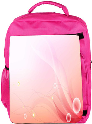 

Snoogg Eco Friendly Canvas Abstract Pink Pattern Designer Backpack Rucksack School Travel Unisex Casual Canvas Bag Bookbag Satchel 5 L Backpack(Pink)