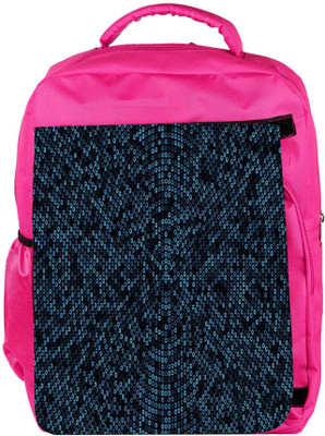 

Snoogg Eco Friendly Canvas Tit Bit Pixels Backpack Rucksack School Travel Unisex Casual Canvas Bag Bookbag Satchel 5 L Backpack(Pink)