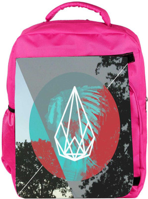 

Snoogg Eco Friendly Canvas Red Indian Spaz Backpack Rucksack School Travel Unisex Casual Canvas Bag Bookbag Satchel 5 L Backpack(Pink)