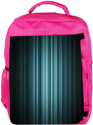 

Snoogg Eco Friendly Canvas Multicolor Design In Black Designer Backpack Rucksack School Travel Unisex Casual Canvas Bag Bookbag Satchel 5 L Backpack(Pink)