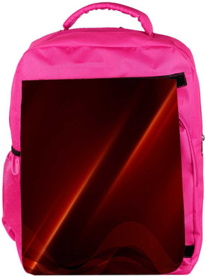 

Snoogg Eco Friendly Canvas Abstract Background Designer Backpack Rucksack School Travel Unisex Casual Canvas Bag Bookbag Satchel 5 L Backpack(Pink)