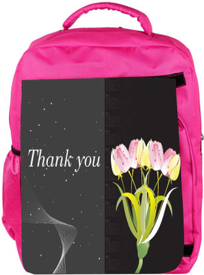 

Snoogg Eco Friendly Canvas Abstract Floral Vector With Place For The Text Design Backpack Rucksack School Travel Unisex Casual Canvas Bag Bookbag Satchel 5 L Backpack(Pink)