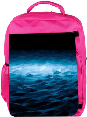 

Snoogg Eco Friendly Canvas Patternd Abstract Design Designer Backpack Rucksack School Travel Unisex Casual Canvas Bag Bookbag Satchel 5 L Backpack(Pink)
