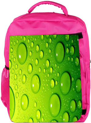 

Snoogg Eco Friendly Canvas Drops On Phone Backpack Rucksack School Travel Unisex Casual Canvas Bag Bookbag Satchel 5 L Backpack(Pink)