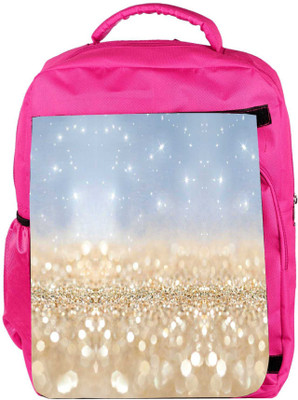 

Snoogg Eco Friendly Canvas Sands Or Crystals Backpack Rucksack School Travel Unisex Casual Canvas Bag Bookbag Satchel 5 L Backpack(Pink)
