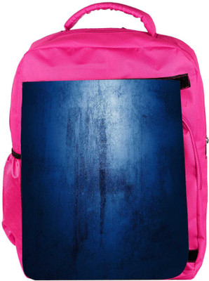 

Snoogg Eco Friendly Canvas Abstract Blue Paint Design Designer Backpack Rucksack School Travel Unisex Casual Canvas Bag Bookbag Satchel 5 L Backpack(Pink)