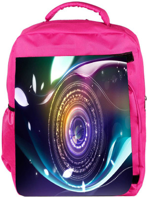 

Snoogg Eco Friendly Canvas Mechanism Of Eye Designer Backpack Rucksack School Travel Unisex Casual Canvas Bag Bookbag Satchel 5 L Backpack(Pink)