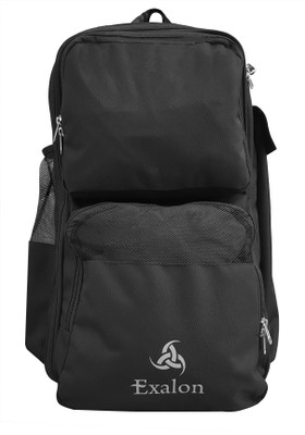 

Exalon Polyester Black Trolley 50 L Backpack(Black)