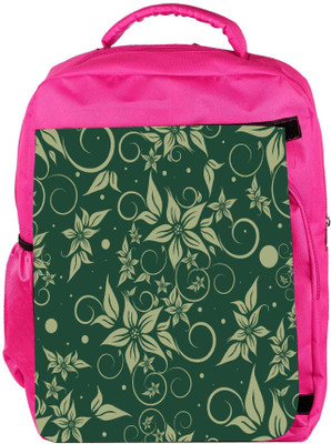 

Snoogg Eco Friendly Canvas Seamless Floral Pattern Abstract Background Backpack Rucksack School Travel Unisex Casual Canvas Bag Bookbag Satchel 5 L Backpack(Pink)