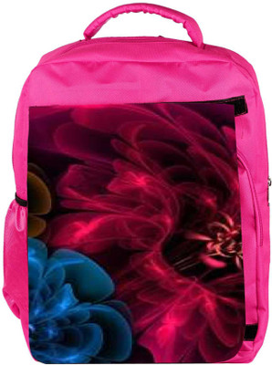 

Snoogg Eco Friendly Canvas Blue And Red Smoke Designer Backpack Rucksack School Travel Unisex Casual Canvas Bag Bookbag Satchel 5 L Backpack(Pink)
