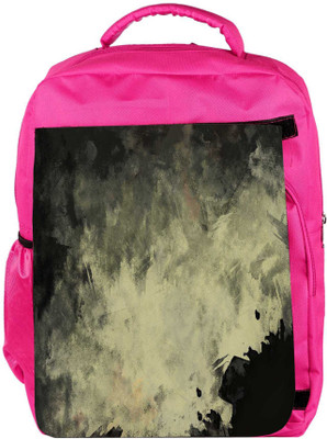 

Snoogg Eco Friendly Canvas Abstract Art Work Designer Backpack Rucksack School Travel Unisex Casual Canvas Bag Bookbag Satchel 5 L Backpack(Pink)