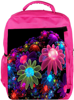 

Snoogg Eco Friendly Canvas Abstract Colorful Wallpaper Designer Backpack Rucksack School Travel Unisex Casual Canvas Bag Bookbag Satchel 5 L Backpack(Pink)
