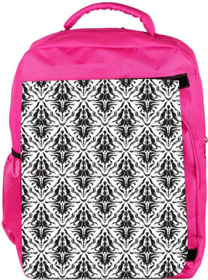 

Snoogg Eco Friendly Canvas Abstract Pattern Brown Designer Backpack Rucksack School Travel Unisex Casual Canvas Bag Bookbag Satchel 5 L Backpack(Pink)