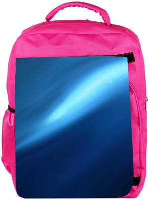 

Snoogg Eco Friendly Canvas Abstract Blue Pathway Designer Backpack Rucksack School Travel Unisex Casual Canvas Bag Bookbag Satchel 5 L Backpack(Pink)