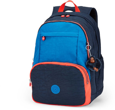 

Kipling HAHNEE 28 L Backpack(Blue), Blue orange bl