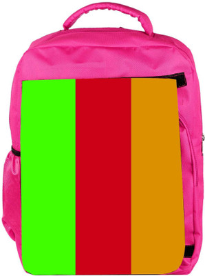 

Snoogg Eco Friendly Canvas Multicolor Pattern Designer Backpack Rucksack School Travel Unisex Casual Canvas Bag Bookbag Satchel 5 L Backpack(Pink)