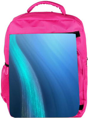 

Snoogg Eco Friendly Canvas Sparkling Path Designer Backpack Rucksack School Travel Unisex Casual Canvas Bag Bookbag Satchel 5 L Backpack(Pink)