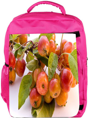 

Snoogg Eco Friendly Canvas Autumn Backpack Rucksack School Travel Unisex Casual Canvas Bag Bookbag Satchel 5 L Backpack(Pink)