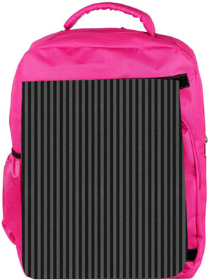 

Snoogg Eco Friendly Canvas Grey Lines Backpack Rucksack School Travel Unisex Casual Canvas Bag Bookbag Satchel 5 L Backpack(Pink)