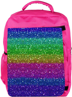 

Snoogg Eco Friendly Canvas Cool Colourful Pattern Backpack Rucksack School Travel Unisex Casual Canvas Bag Bookbag Satchel 5 L Backpack(Pink)
