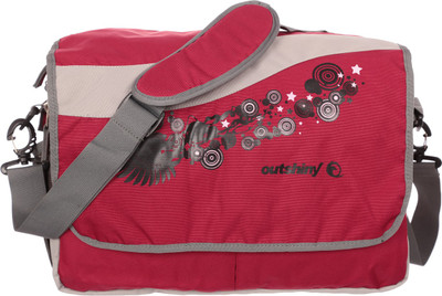 

Outshiny Messenger Bag(Black, Red)