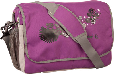 

Outshiny Messenger Bag(Black, Purple)
