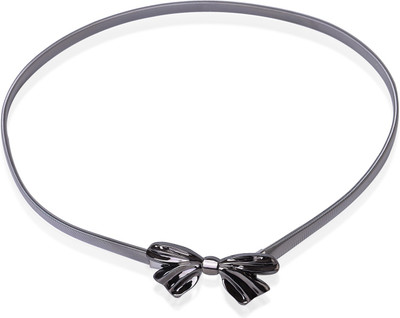 

Vaibhav Women Casual Black Metal Belt