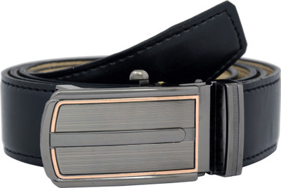 

Exotique Men Formal Black Artificial Leather Belt