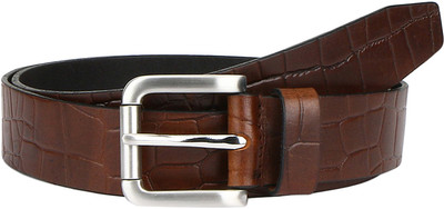 

Aditi Wasan Men Casual Brown Genuine Leather Belt