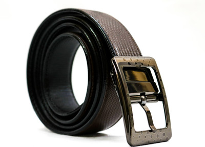 

DAKSH Men Black, Brown Artificial Leather Reversible Belt