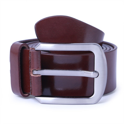 

Aller Men Casual Brown Genuine Leather Belt