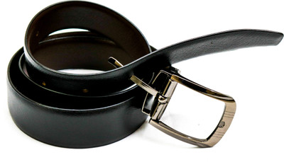 

DAKSH Men Black, Brown Genuine Leather Reversible Belt