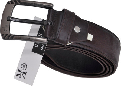 

Brandbuckets Men Casual Black Synthetic Belt