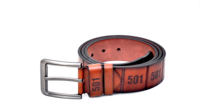 

Brandbuckets Men Casual Brown Synthetic Belt