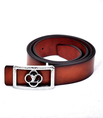 

Brandbuckets Men Casual Brown Synthetic Belt