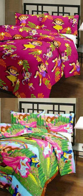

V Brown Cartoon  Comforter(Poly Cotton, Multicolor