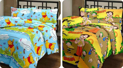 

VAMIRA Cartoon  Comforter(Poly Cotton, Multicolor
