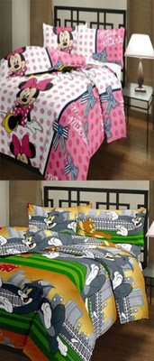 

V Brown Cartoon  Comforter(Poly Cotton, Multicolor