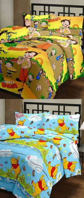 

VAMIRA Cartoon  Comforter(Poly Cotton, Multicolor